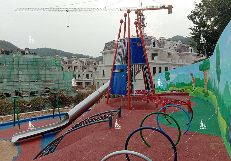 青岛造型滑梯案例